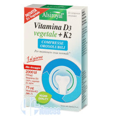 CAGNOLA ALSIROYAL VITAMINA D3 VEGETALE + K2 30 CPR