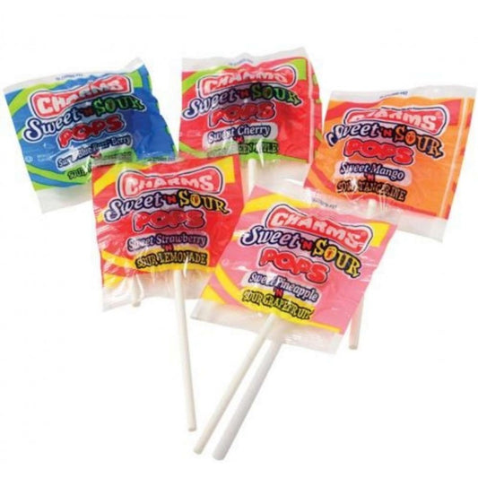 Charms Sweet'n Sour Pops