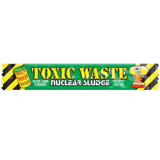 Toxic Waste Nuclear Sludge Chew Bar Sour Apple