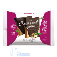 FEELING OK CHOCO TOAST + PROTEIN 50 GR