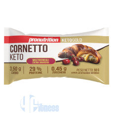 PRO NUTRITION CORNETTO KETO MULTICEREALI CREMA AMARENA 50 GR